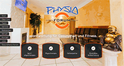 Desktop Screenshot of physio-forum.net