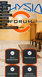 Mobile Screenshot of physio-forum.net